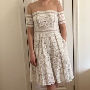 Rachel Roy never worn with tags white dress